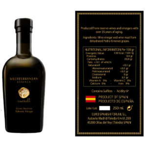 Mediterranean Essence Balsamic Vinegar Gran Reserva 25 (250ml)