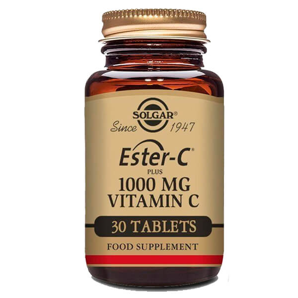 Solgar Ester-C® Plus Vitamina C 1000 mg - 30 Comprimidos
